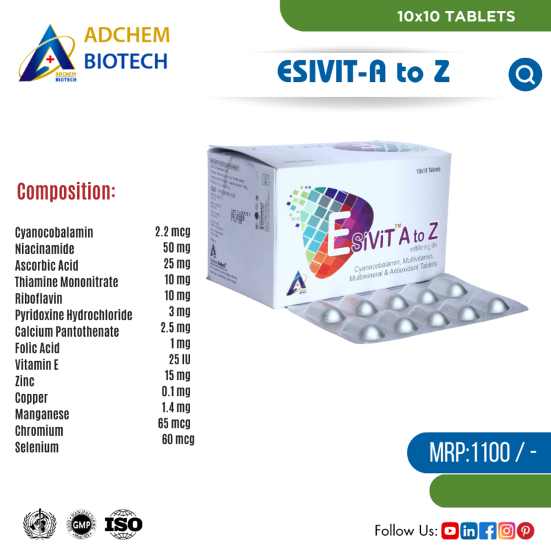 ESIVIT-A to Z